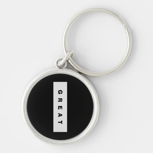 Gifts: Under 25$ Accessories Authority® GREAT Keychain (Front)