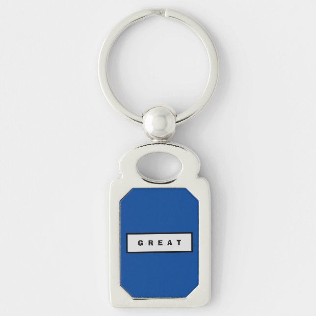 Gifts: Under 75$ Accessories Authority® GREAT Keychain (Front)