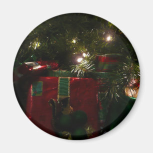 Gifts Under the Tree Christmas Holiday Magnet