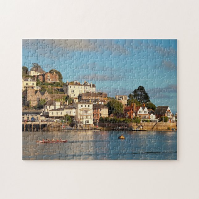 Gig Rowers at Dartmouth Jigsaw Puzzle (Horizontal)