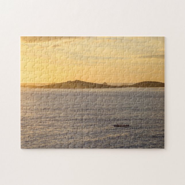 Gig Rowers, Isles of Scilly Jigsaw Puzzle (Horizontal)