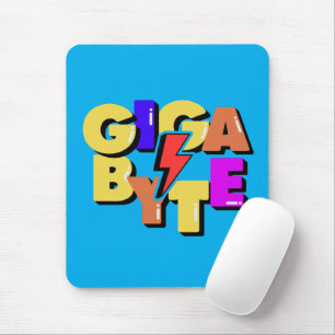 Gigabyte Computer Data Measurement Unit Mouse Pad