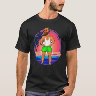 Gigachad Gym Meme Giga Chad Fitness Alpha Male Bod T-Shirt