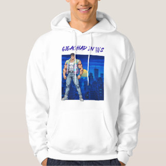 GIGACHAD IN 80S HOODIE