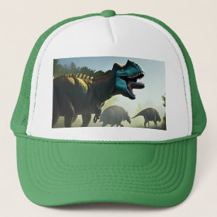 Giganotosaurus Dinosaurs Prowling, Truckers Hat