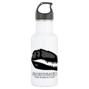 Giganotosaurus Skull 532 Ml Water Bottle