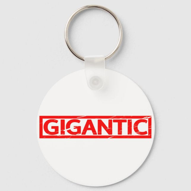 Gigantic Stamp Keychain (Front)