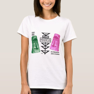 Giganticus Headicus Green & Pink Route 66 Kingman T-Shirt