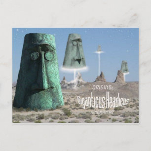 Giganticus headicus origins postcard