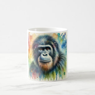 Gigantopithecus blacki 310724AREF142 - Watercolor Coffee Mug