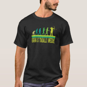 Gigging is toadally awesome Frog catching T-Shirt