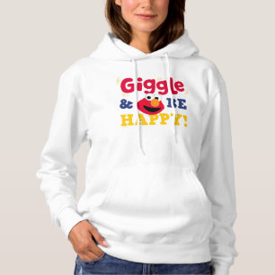 Giggle and Be Happy Elmo Hoodie