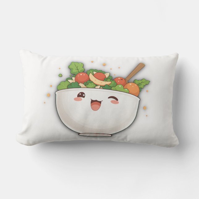 Giggle & Graze Lumbar Pillow (Front)