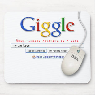 Giggle Search Mouse Pad