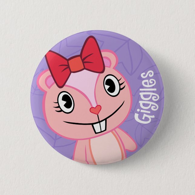 Giggles Cute Button (Front)