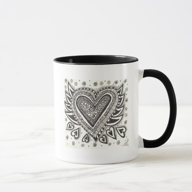 Gigglewear Heart Mug (Right)