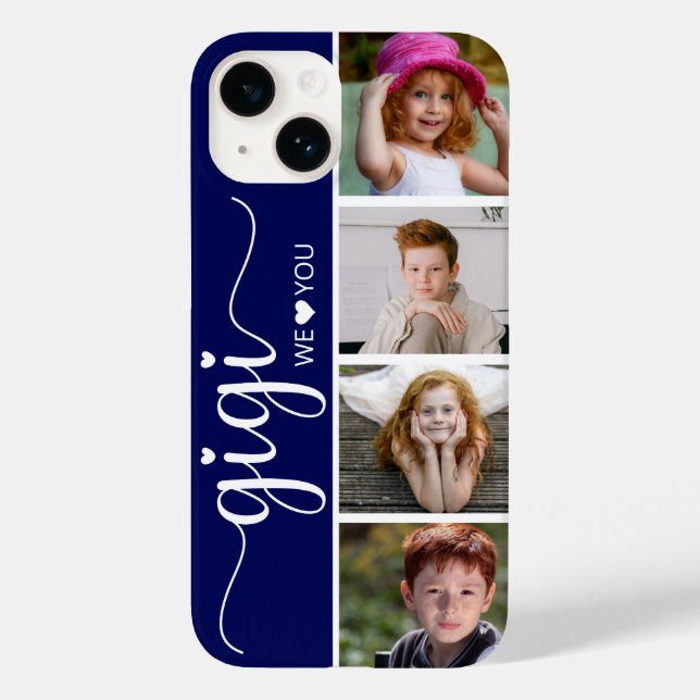 Gigi 4 Photo Case-Mate iPhone Case (Back)