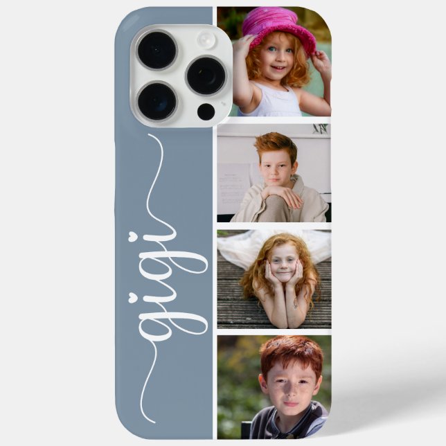 Gigi 4 Photo Case-Mate iPhone Case (Back)