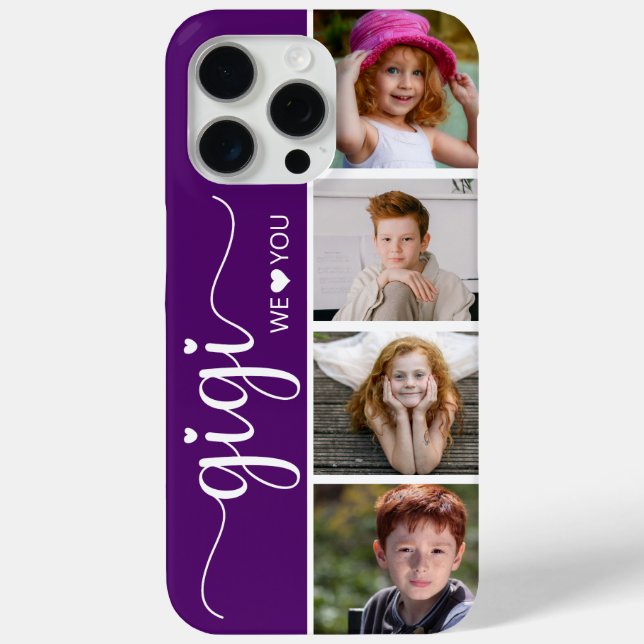 Gigi 4 Photo Case-Mate iPhone Case (Back)