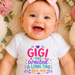 Gigi a attendu Body bébé coloré