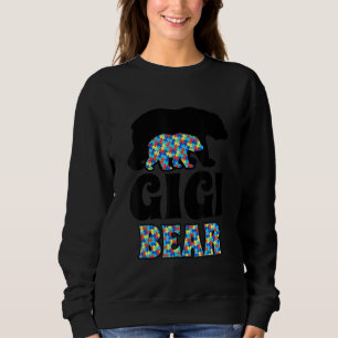 Gigi Bear Autism Awareness Sweatshirt