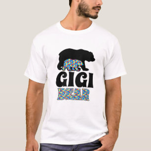 Gigi Bear Autism Awareness T-Shirt