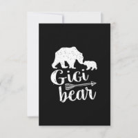 Gigi Bear Great Grandma Gift