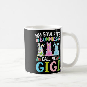 Gigi Bunny My Favourite Bunnies Call Me Gigi Easte Coffee Mug