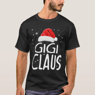 Gigi Claus Christmas Family Group Matching Pajama T-Shirt