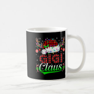 Gigi Claus Christmas Lights Matching Family Xmas P Coffee Mug