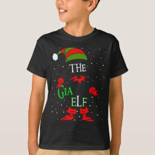 Gigi Claus Leopard Christmas Pajama Santa Gift For T-Shirt