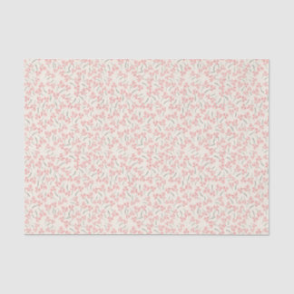 Gigi Collection Pink Branches Tissue Paper Cream