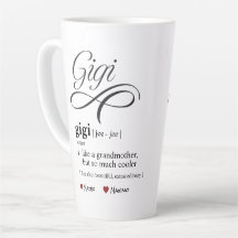 Gigi Definition Latte Mug