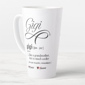 Gigi Definition Latte Mug