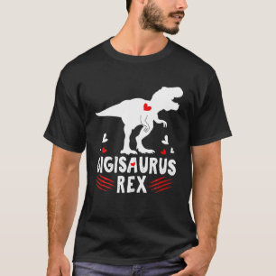 Gigi Dinosaurus Gigi Saurus Family Matching T-Shirt