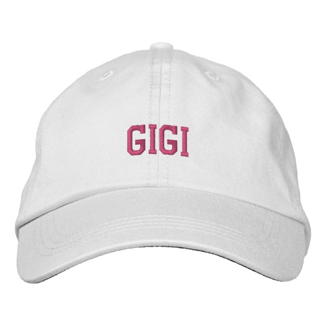 Gigi Embroidered Hat (Front)