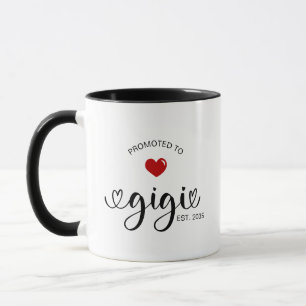 Gigi Established New Grandmother Gift Mug