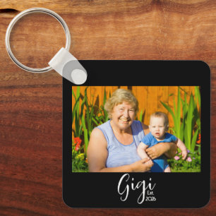 Gigi Established Photo Gift Keychain