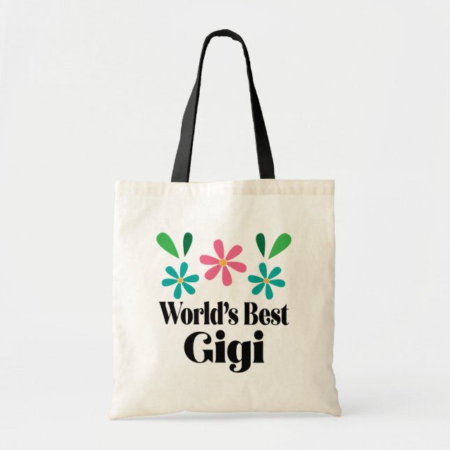 Gigi Gift for Grandma Tote Bag (Front)
