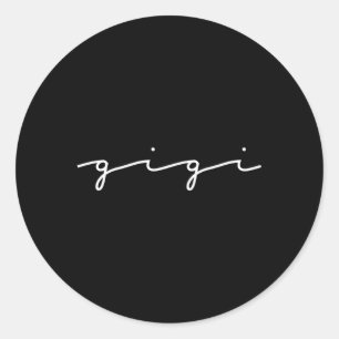 Gigi Grandma For Mother'S Day Grandparents' Classic Round Sticker