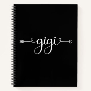 Gigi Grandma Gifts Grandmother to be gifts Notebook