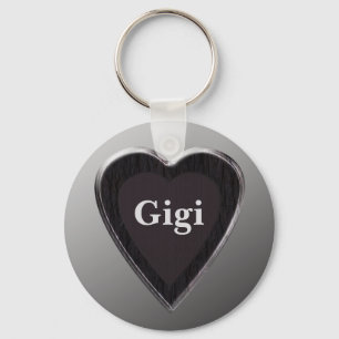 Gigi Heart Keychain