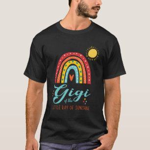 Gigi Little Ray Of Sunshine Birthday Bday Party Fa T-Shirt