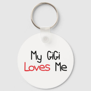 GiGi Loves Me Keychain