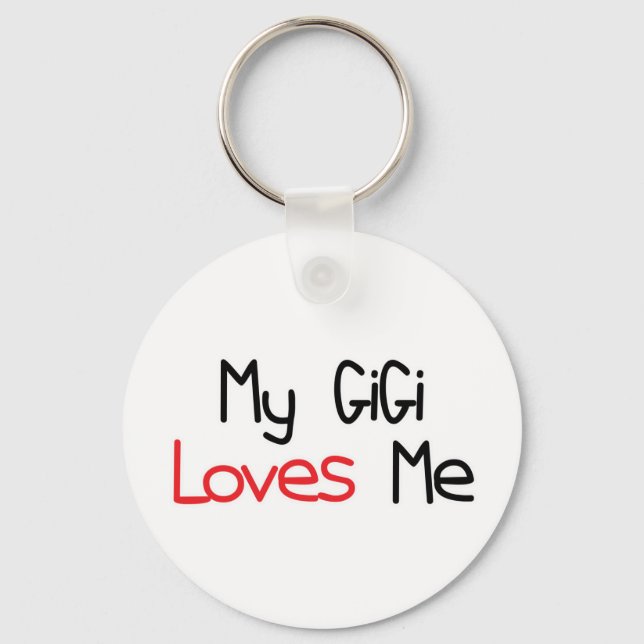 GiGi Loves Me Keychain (Front)