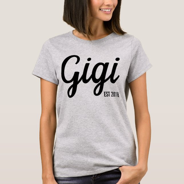 Gigi New Grandma Shirt (Front)