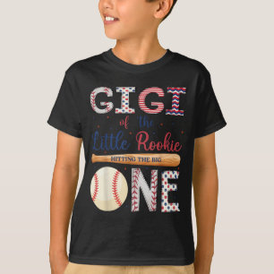 Gigi of One Little Rookie Baseball 1st Birthday T-Shirt