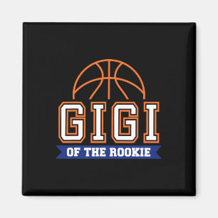 Gigi of Rookie 1st Birthday Basketball Theme Match Magnet