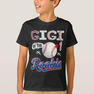 Gigi of Rookie Baseball 1st Birthday Boy Party T-Shirt