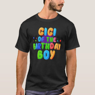 Gigi of The Birthday Boy Colour Balloon Matching F T-Shirt